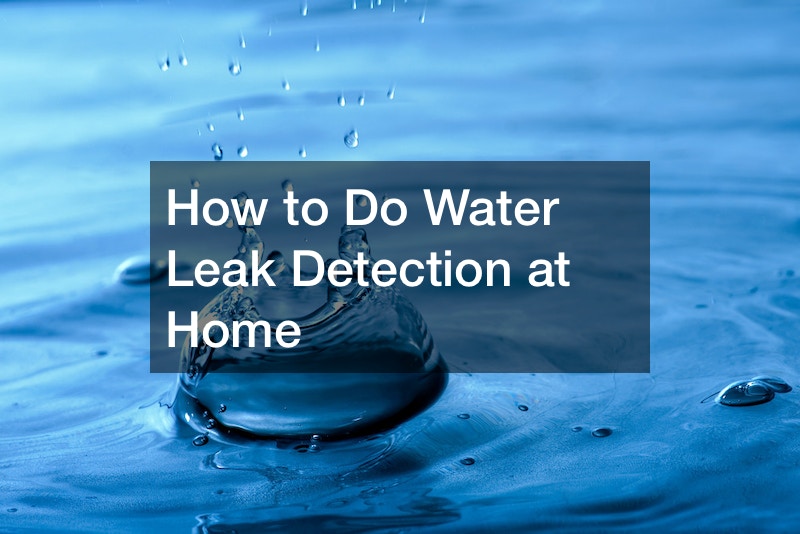 How to Do Water Leak Detection at Home