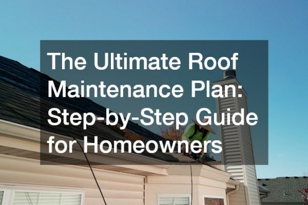 roof maintenance work